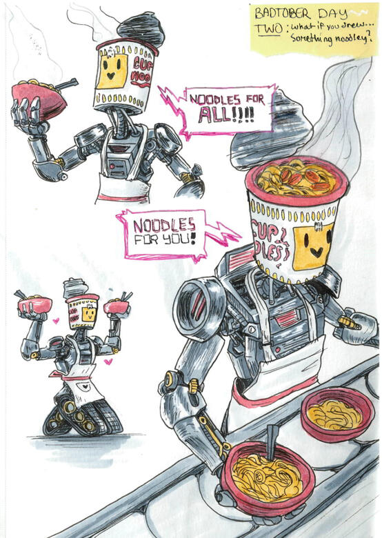 NoodleBot Sketches