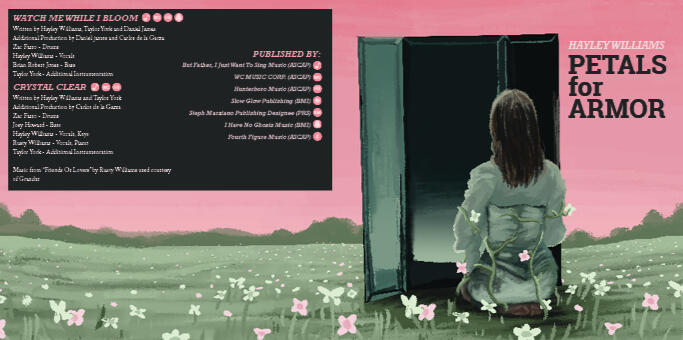 Hayley Williams: Petals for Armor Album Art Redesign