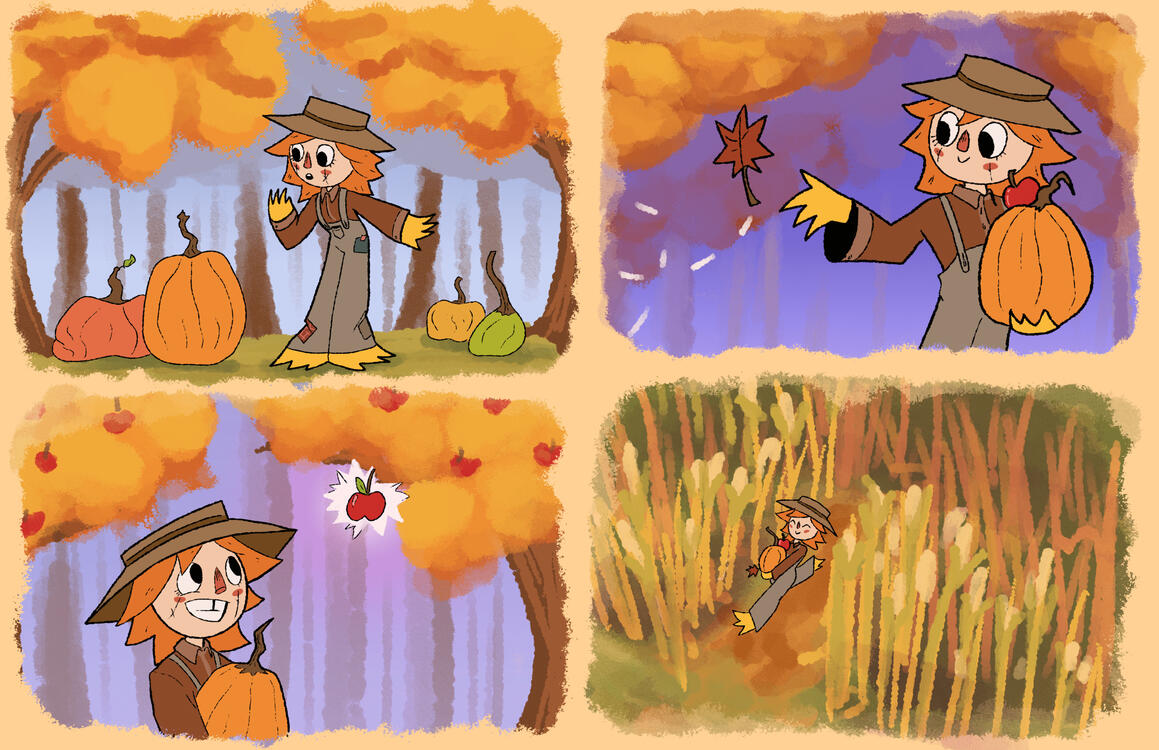 Children's Book Spread Illustration