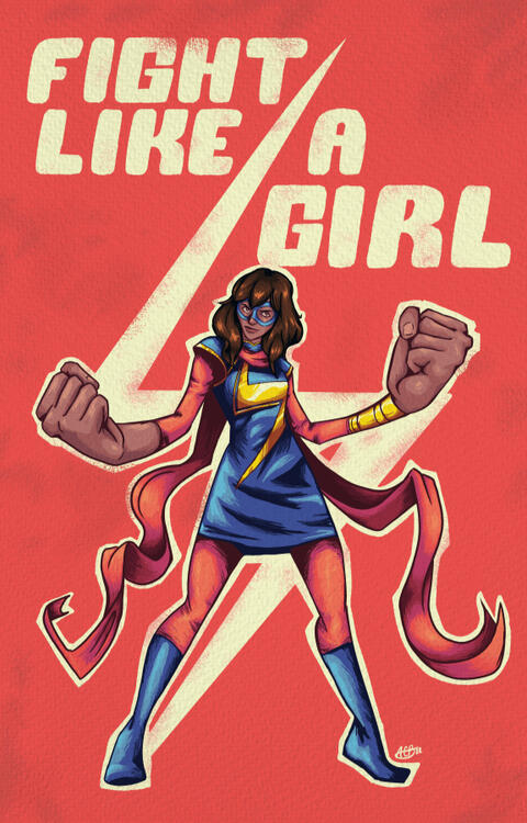 Ms. Marvel Poster