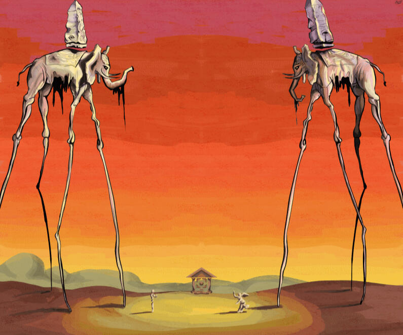 Salvador Dali Recreation