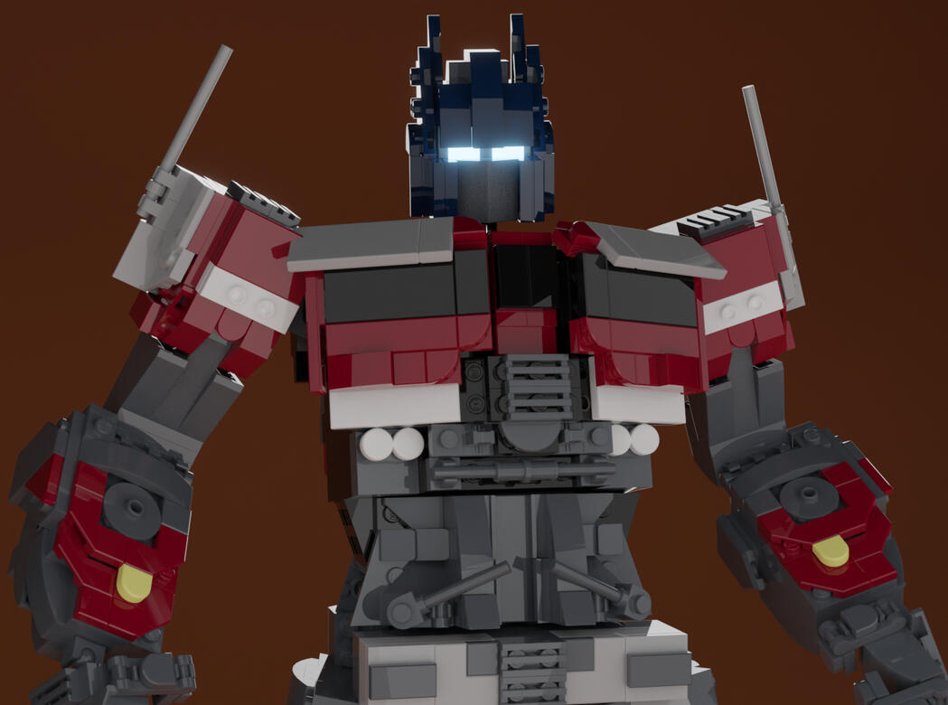 3D Lego Optimus Prime